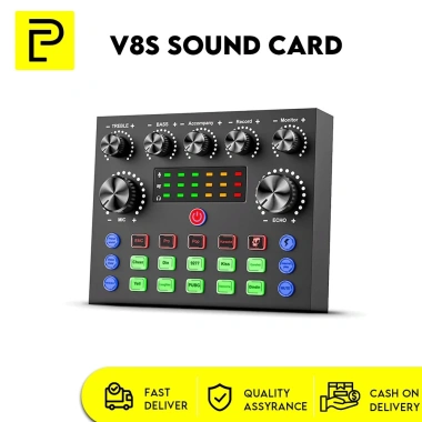 Sound Card V8s Autotune Bluetooth Mic Thu Âm Livestream Hàng Chuẩn 210.000đ 3