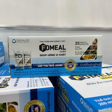Soup Uống Dinh Dưỡng Fomeal Care 200ml 250ml Giảm Giá 106.500 VND, Bổ Sung Protein Vitamin, Hỗ Trợ Sức Khỏe 9 Soup Uống Dinh Dưỡng Fomeal Care 200ml 250ml Giảm Giá 106.500 VND, Bổ Sung Protein Vitamin, Hỗ Trợ Sức Khỏe 9