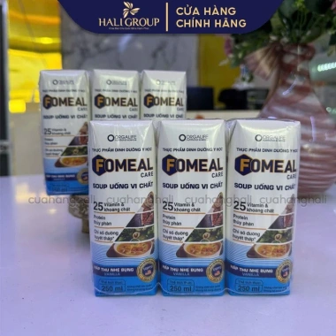 Soup Uống Dinh Dưỡng Fomeal Care 3 Hộp 250ml - Ưu Đãi, Bổ Protein, Tiện Lợi 6 Soup Uống Dinh Dưỡng Fomeal Care 3 Hộp 250ml - Ưu Đãi, Bổ Protein, Tiện Lợi 6