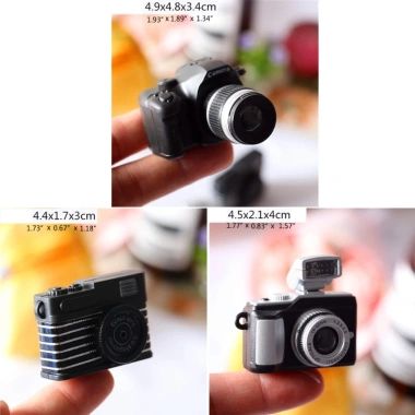 Soyit 1/12 Nhà Búp Bê Mini Camera – Đồ chơi sơ sinh, mẫu trẻ, trang trí ảnh, chất lượng cao, an toàn cho bé 2
