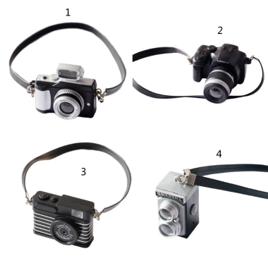 Soyit 1/12 Nhà Búp Bê Mini Camera – Đồ chơi sơ sinh, mẫu trẻ, trang trí ảnh, chất lượng cao, an toàn cho bé 9