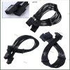 SOYIT 16AWG 12VHPWR PCIe 5.0 2x8Pin to 16Pin 12+4P 90° Mở rộng nguồn 30cm 276.968 VND