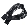 SOYIT 16AWG 12VHPWR PCIe 5.0 2x8Pin to 16Pin 12+4P 90° Mở rộng nguồn 30cm 276.968 VND 5