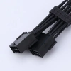 SOYIT 16AWG 12VHPWR PCIe 5.0 2x8Pin to 16Pin 12+4P 90° Mở rộng nguồn 30cm 276.968 VND 6
