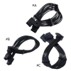 SOYIT 16AWG 12VHPWR PCIe 5.0 2x8Pin to 16Pin 12+4P 90° Mở rộng nguồn 30cm 276.968 VND 8