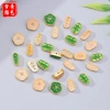 Spacer hạt cát vàng đậu phộng nhỏ - phụ kiện hoa đào, giá ưu đãi 41.697₫ 2