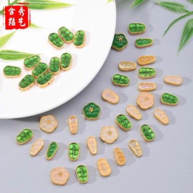 Spacer hạt cát vàng đậu phộng nhỏ - phụ kiện hoa đào, giá ưu đãi 41.697₫ 3 Spacer hạt cát vàng đậu phộng nhỏ - phụ kiện hoa đào, giá ưu đãi 41.697₫ 3
