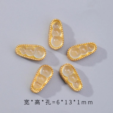 Spacer hạt cát vàng đậu phộng nhỏ - phụ kiện hoa đào, giá ưu đãi 41.697₫ 11 Spacer hạt cát vàng đậu phộng nhỏ - phụ kiện hoa đào, giá ưu đãi 41.697₫ 11