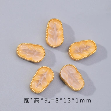Spacer hạt cát vàng đậu phộng nhỏ - phụ kiện hoa đào, giá ưu đãi 41.697₫ 12 Spacer hạt cát vàng đậu phộng nhỏ - phụ kiện hoa đào, giá ưu đãi 41.697₫ 12