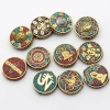 Spacer Hạt Nepal Handmade Retro 6 ký tự Mantra cho Xe Móc Khóa Giá 50.192₫