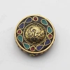 Spacer Hạt Nepal Handmade Retro 6 ký tự Mantra cho Xe Móc Khóa Giá 50.192₫ 3