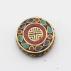 Spacer Hạt Nepal Handmade Retro 6 ký tự Mantra cho Xe Móc Khóa Giá 50.192₫ 11