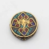 Spacer Hạt Nepal Handmade Retro 6 ký tự Mantra cho Xe Móc Khóa Giá 50.192₫ 15