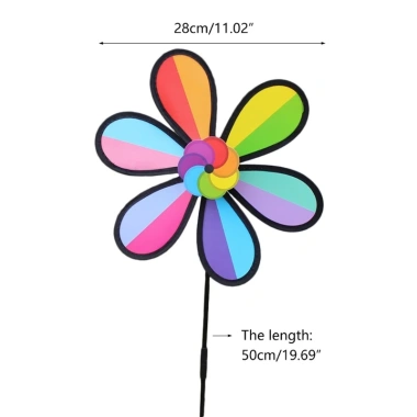 Spinner Gió Nhựa Nhiều Màu Ngoài Trời - Đồ Chơi Động Học Trẻ, Giá 51.918 VND