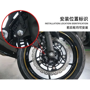 Spirit Beast Chống Mài Mòn - Vỏ Bảo Vệ Phanh Sau và Trước Phù Hợp Kawasaki Ninja400 Z400 - Giá Ưu Đãi 146.693₫ 2
