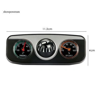 SPM 3 trong 1 Bóng định vị ô tô - Mặt số rõ ràng, Nhiệt kế ABS chính xác, Chất lượng cao, Giá ưu đãi 172.611₫ 9