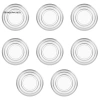 SPM 8 Miếng Lót Silicon Chống Va Chạm, Chống Sốc Cho Cửa Xe Ô Tô - Bảo Vệ Ốp Lưng 4