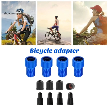 SPM Bộ chuyển đổi Presta sang Schrader Máy bơm lốp xe đạp, chống ăn mòn, dễ dùng 8