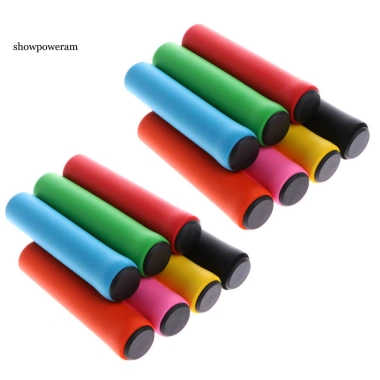 SPM Cặp Tay Cầm Silicon Mềm Siêu Nhẹ, Chống Trơn Trượt cho Xe Đạp Leo Núi, Vỏ Xốp 4