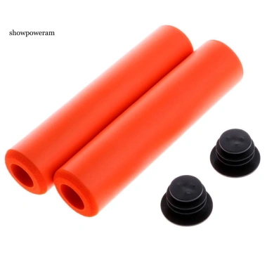 SPM Cặp Tay Cầm Silicon Mềm Siêu Nhẹ, Chống Trơn Trượt cho Xe Đạp Leo Núi, Vỏ Xốp 5