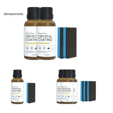 SPM Chất Cải Tạo Nhựa Ô Tô 30ml Bảo Vệ UV, Phục Hồi Da, Miếng Bọt Xốp, Phủ Cao Cấp Ghế Ô Tô, Sofa, Nội Thất 6