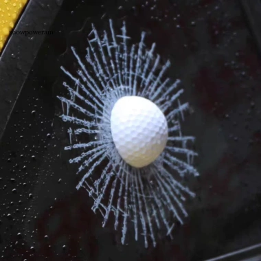 SPM Dán Xe Ô Tô 2 Chiếc 3D Bóng Tennis Prank Thấm Nước Tự Dính, Trang Trí Cửa Sổ 89.904đ 2