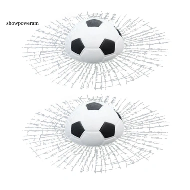 SPM Dán Xe Ô Tô 2 Chiếc 3D Bóng Tennis Prank Thấm Nước Tự Dính, Trang Trí Cửa Sổ 89.904đ 4