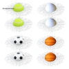 SPM Dán Xe Ô Tô 2 Chiếc 3D Bóng Tennis Prank Thấm Nước Tự Dính, Trang Trí Cửa Sổ 89.904đ 6