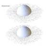 SPM Dán Xe Ô Tô 2 Chiếc 3D Bóng Tennis Prank Thấm Nước Tự Dính, Trang Trí Cửa Sổ 89.904đ 7