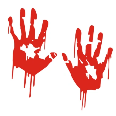 SPM Decal Chống Nước Zombie Đẫm Máu – In Hình Xe, Dán Cửa Sổ Trang Trí, Giá Ưu Đãi 64.842 VND