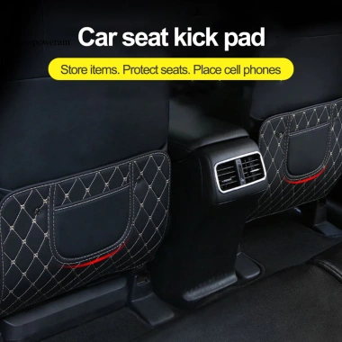 SPM Ghế Ô Tô Kick Pad Bảo Vệ Lưng Chống Thấm Nước, Đá Thảm, Có Túi - Vỏ Bền Đẹp cho Trẻ Em & Thú Cưng, Giá 139.096₫