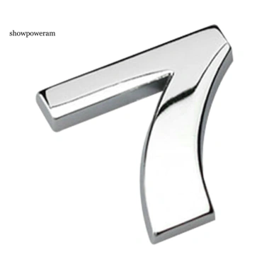 SPM Số Chữ Tự Dán Tự Động Miếng Dán Huy Hiệu Xe Ô Tô Đề Can Huy Trang Trí 47k
