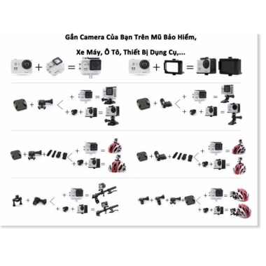 Sport Cam Wifi 4K Ultra HD Chống Rung – Quay Ban Đêm, Giá Ưu Đãi 2.7 Triệu