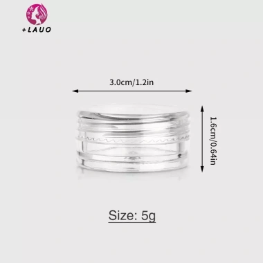 Springevenstar 10 mẫu lọ kem trong suốt - Hộp đựng mỹ phẩm, móng tay thiếc, giá 49.720 VND