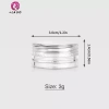 Springevenstar 10 mẫu lọ kem trong suốt - Hộp đựng mỹ phẩm, móng tay thiếc, giá 49.720 VND 10