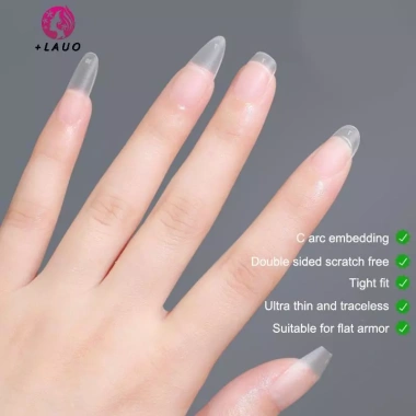 Springevenstar 100 Cái Đóng Hộp Mỏng Đầu Móng Tay Nửa Che Bấm Móng Tay Salon 57.200 VND