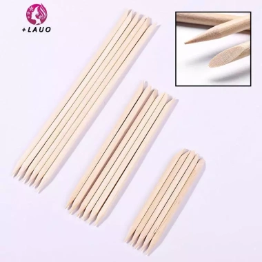Springevenstar 100 chiếc nail cuticle pusher gỗ sti – dụng cụ tẩy và vẽ gel cho móng tay, giá 46.530₫