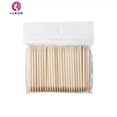 Springevenstar 100 chiếc nail cuticle pusher gỗ sti – dụng cụ tẩy và vẽ gel cho móng tay, giá 46.530₫