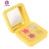 Springevenstar 1Box 32 miếng dán mụn vô hình 4 màu sửa phai màu, công cụ trang điểm ngôi sao có gương
