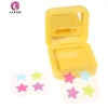 Springevenstar 1Box 32 miếng dán mụn vô hình 4 màu sửa phai màu, công cụ trang điểm ngôi sao có gương 4