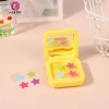 Springevenstar 1Box 32 miếng dán mụn vô hình 4 màu sửa phai màu, công cụ trang điểm ngôi sao có gương 7