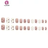 Springevenstar 24 Pháp Nơ Tình Yêu Đeo Móng Tay Dễ Thương, Tháo Rời Cho Bé Gái 3
