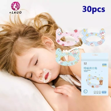 Springevenstar 30 miếng Dụng cụ chỉnh sửa miệng chống ngáy trẻ em - Cải thiện nhịp thở, ngủ ngon ban đêm 2