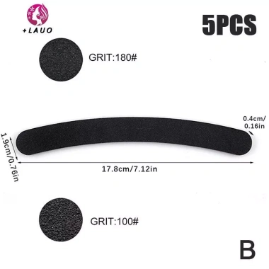 Springevenstar 5 Cái Mạnh Thi Móng Tay - Giấy Nhám 100/180 Grit, Giá Giảm 39.600₫