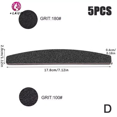 Springevenstar 5 Cái Mạnh Thi Móng Tay - Giấy Nhám 100/180 Grit, Giá Giảm 39.600₫