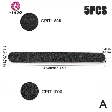 Springevenstar 5 Cái Mạnh Thi Móng Tay - Giấy Nhám 100/180 Grit, Giá Giảm 39.600₫