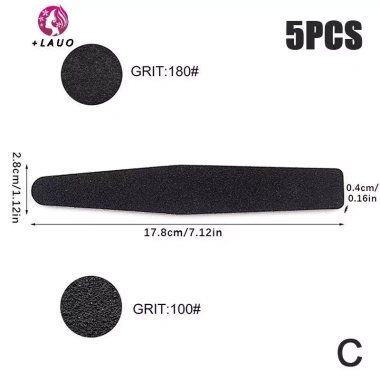 Springevenstar 5 Cái Mạnh Thi Móng Tay - Giấy Nhám 100/180 Grit, Giá Giảm 39.600₫