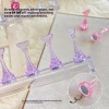 Springevenstar 5 móng tay acrylic 3cm cờ vua : Đứng đeo, dụng cụ salon, giá 42.790₫