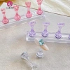 Springevenstar 5 móng tay acrylic 3cm cờ vua : Đứng đeo, dụng cụ salon, giá 42.790₫ 4
