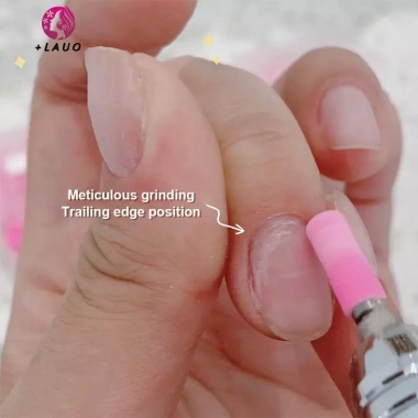 Springevenstar 50 chiếc Dây Chà Nhám Móng Tay 3mm Trục 3/32 Mũi Khoan SandBands Da Chết Gel Loại Bỏ Móng Tay
